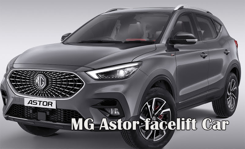 MG Astor facelift Car