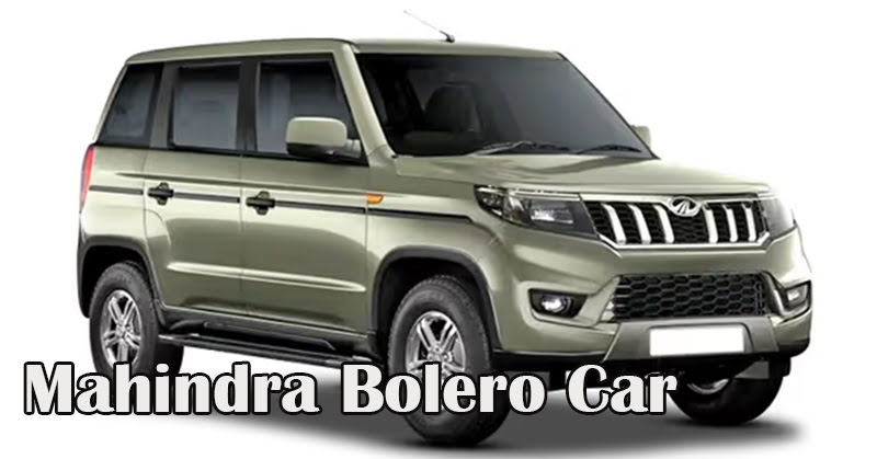 Mahindra Bolero Car