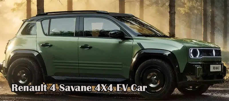 Renault 4 Savane 4X4 EV Car