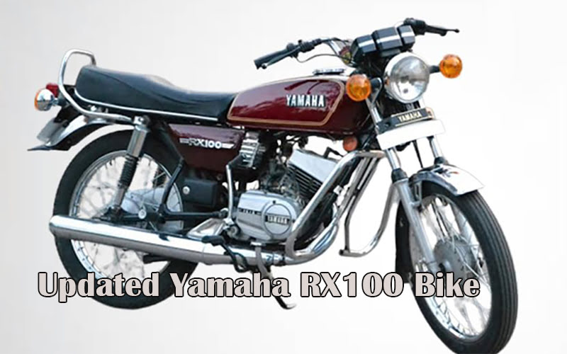 Updated Yamaha RX100 Bike
