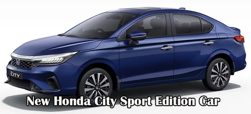 New Honda City Sport Edition Car