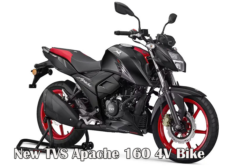 New TVS Apache 160 4V Bike