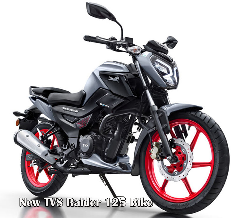 New TVS Raider 125 Bike