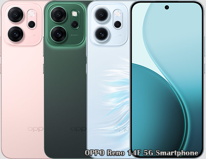 OPPO Reno 14F 5G Smartphone
